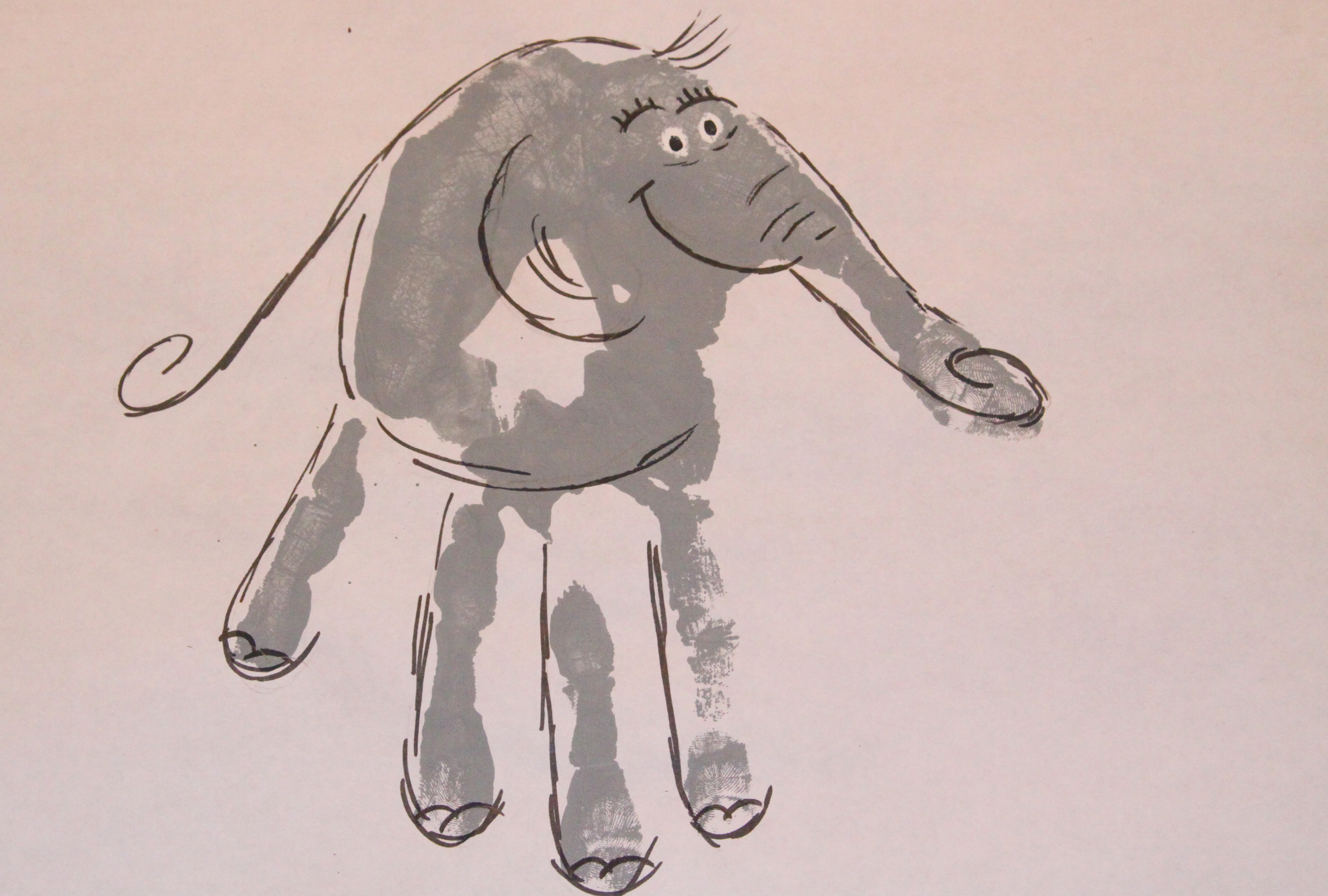 Elephant Handprints The Enchanted Manor