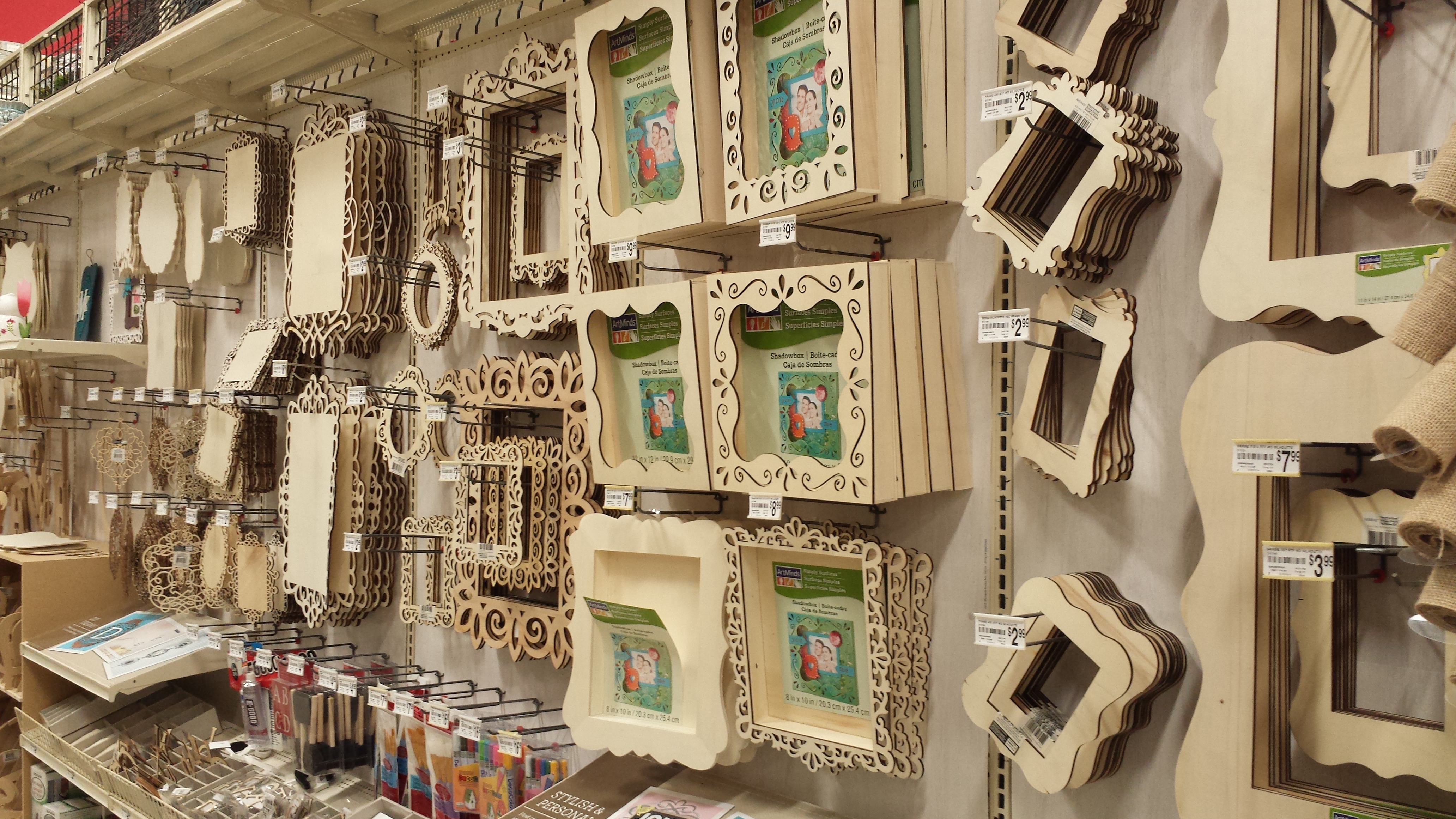crafts using laser cut frames | The Enchanted Manor