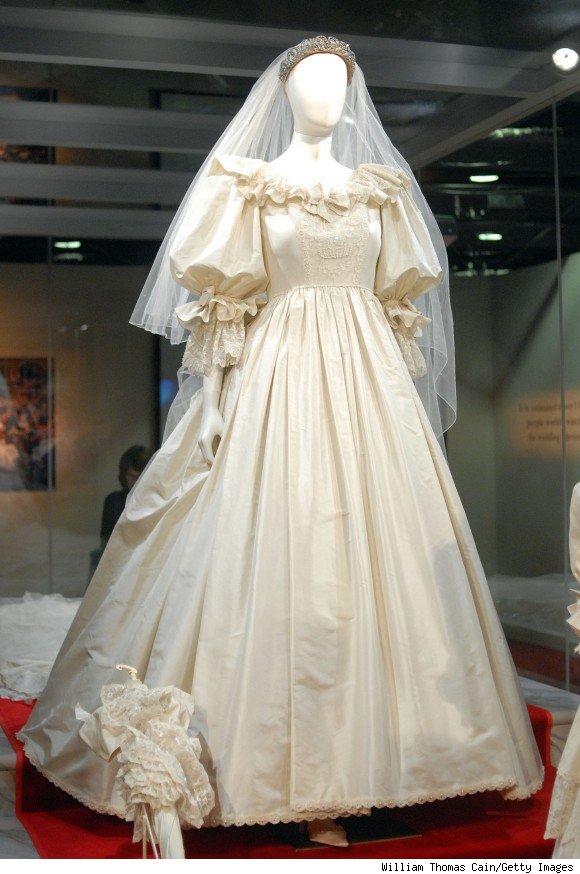 Princess Diana in Wedding Dress