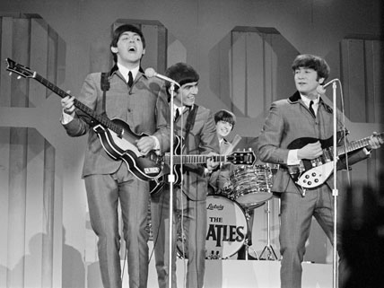 Image result for the beatles perform for the second time on the ed sullivan show
