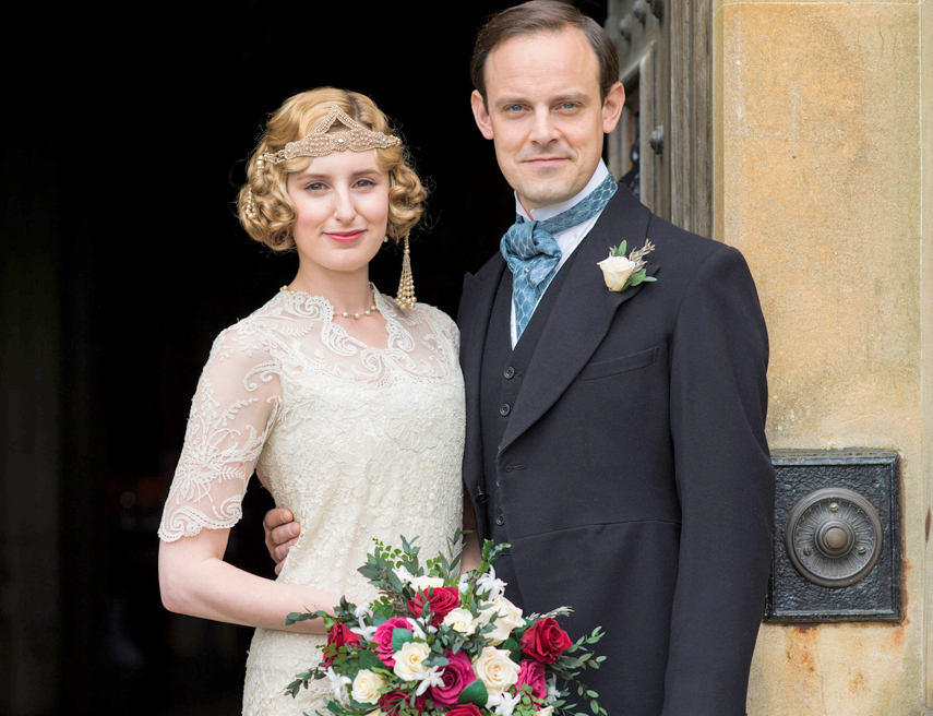 The Wedding Dress Of Lady Mary Downton Abbey The Enchanted Manor