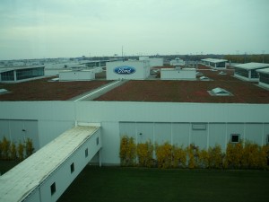 2009 Ford Rouge Factory Tour - Living roof
