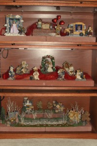 Boyds Bears cabinet