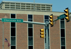Street Sign Hershey PA