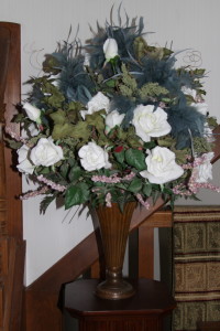 Entry floral arrangement - spring