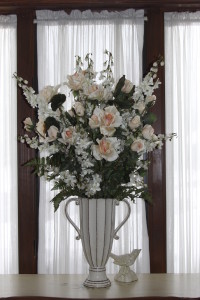 Library floral arrangement