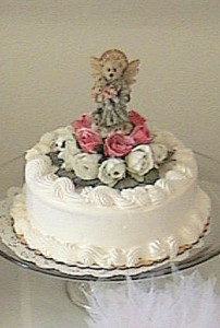 2000 Cassie's Baptism cake