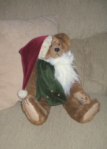 2012 Christmas Boyds Bear Santa