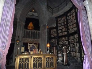 Harry Potter ride interior 3