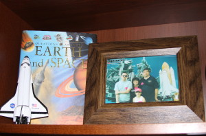 Kenedy Space Center travel souvenirsLibrary bookshelf 4