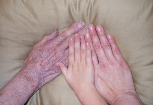 Three generation hands