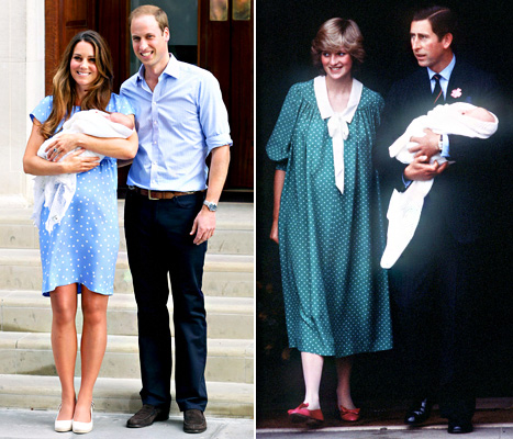 Left - Prince George  Right - Prince William