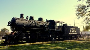 EP Ripley Park - Santa Fe steam locomotive