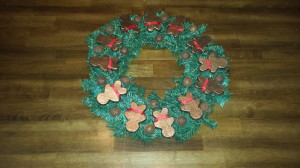 Gingerbread Men wreath - final 1