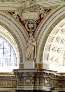 Reading Room - Statue of Law
