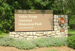 Valley Forge sign