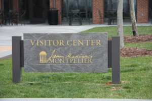 Montpelier Visitor Center sign