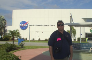 Jeff at the Kennedy Space Center