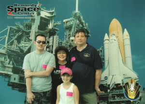 Jones Family Kennedy Space Center 2010