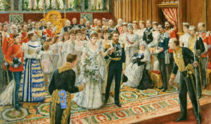Prince George and Mary of Teck wedding 1