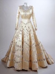 Princess Elizabeth's wedding dress