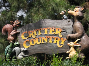 Critter Country sign
