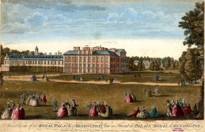 Kensingston Palace etching