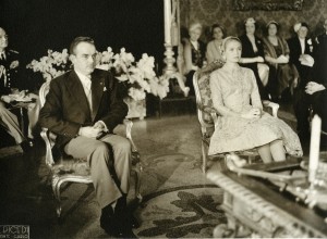 Wedding of Prince Rainer and Grace Kelly - civil ceremony