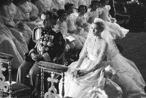 Wedding of Prince Rainer and Grace Kelly - religious service