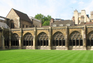 Westminster Abbey Cloister - exterior