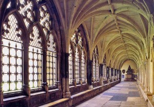 Westminster Abbey Cloister - interior
