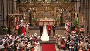 Westminster Abbey - Prince William and Kate Middleton 1