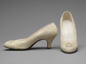 Grace Kelly bridal shoes