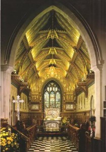 Sandringham Christmas - St Mary Magdalene church - interior