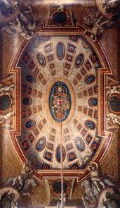 Hampton Court - Queen's Staircase ceiling