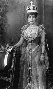 Queen Alexandra coronation dress