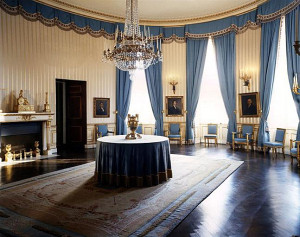 Blue Room - after Kennedy restoration
