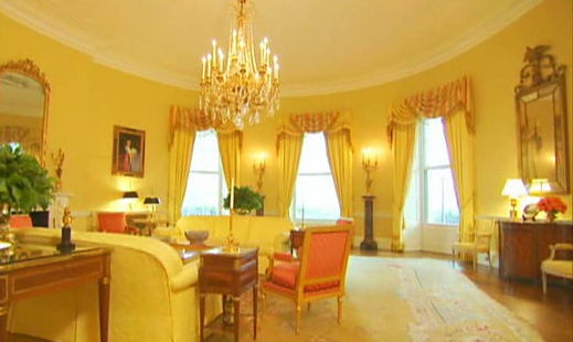 interesting facts about the Yellow Oval Room in the White House | The  Enchanted Manor