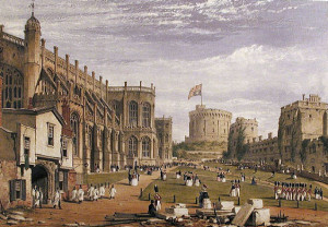Windsor Castle - St. George's Chapel 1848