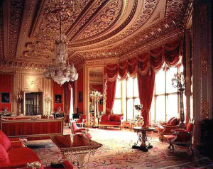 Windsor Castle - Crimson Drawing Room