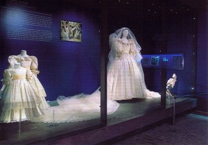 Althorp - Diana's wedding dress display