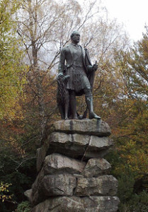 Balmoral - Prince Albert statue