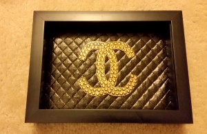 Chanel inspired shadowbox - final