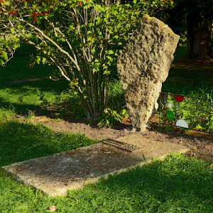 Frank Lloyd Wright gravesite in Spring Green Wisconsin 1