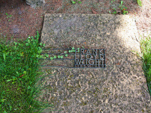Frank Lloyd Wright gravesite in Spring Green Wisconsin 2