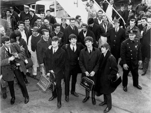 Beatles arrival in US 1964 1