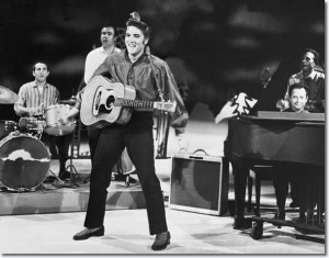 Elvis 1st appearance on Ed Sullivan 9-9-1956 1a