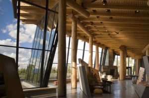 Grand Teton - Visitor Center interior