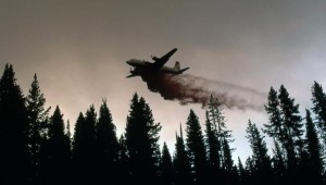 Yellowstone fire - airdrops