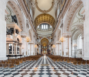 Center - looking back at the Nave